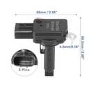 X AUTOHAUX 22204-0T020 MAF Mass Air Flow Meter Sensor for Toyota Matrix 2009-2012 for Toyota Corolla 2009-2012 for Toyota Tundra 2010-2011