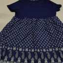 AUSELILY Maxi Dresses for Women Floral Print Beach with Pockets XL