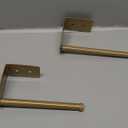 Toilet Paper Holder Metal Gold (2pcs)