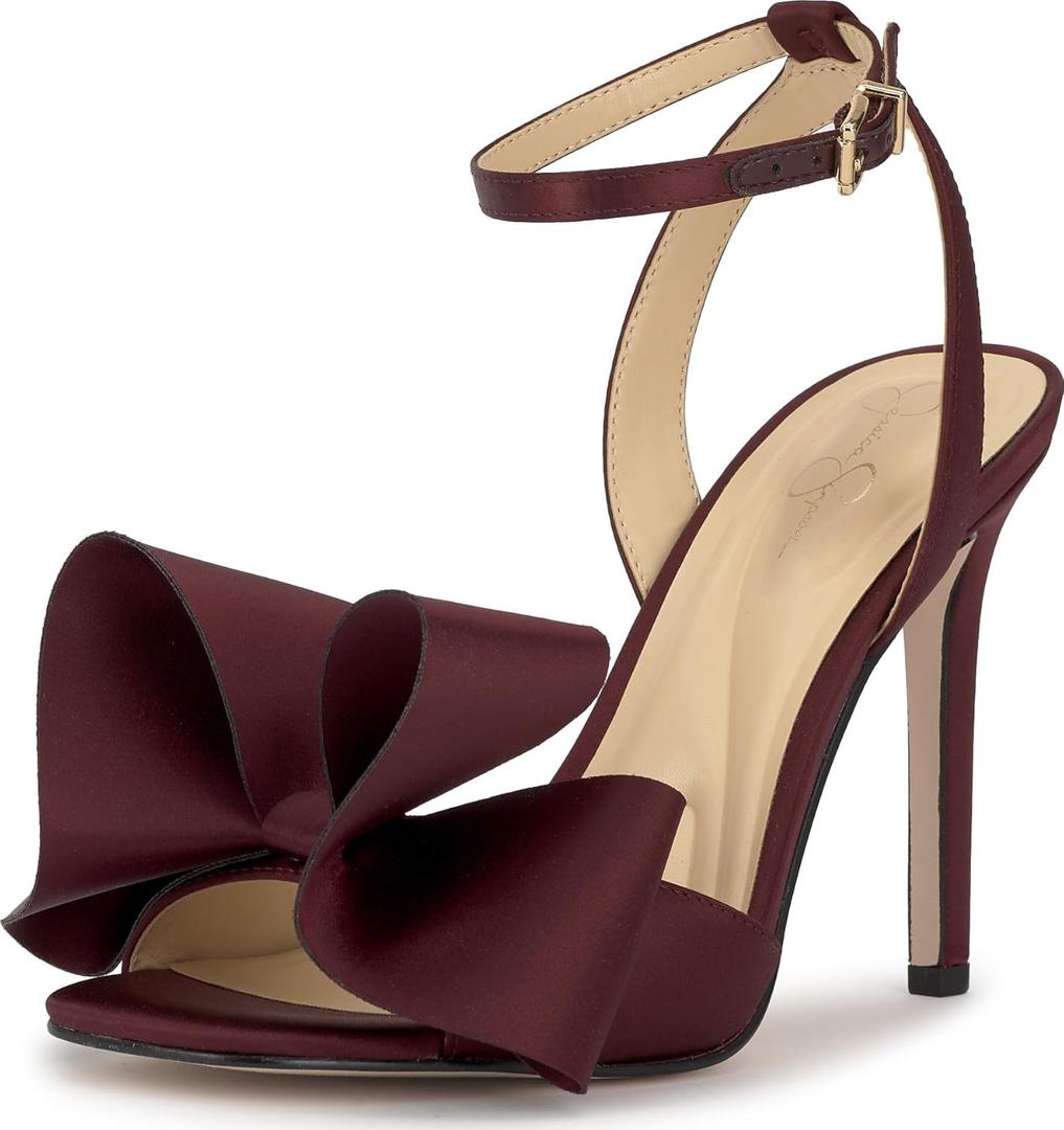 Jessica Simpson Women's Olivine Bow Heeled Sandal, 39