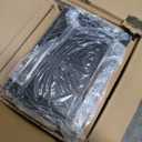 Grill Table,Outdoor Kitchen with Cabinet Outdoor Grill Table with 2 Foldable Side Tables Stainless Steel Top for Outdoor Kitchen Cabinets, Bar Cart, Movable Grill Cart with Pull-Out Plate, L74x W24