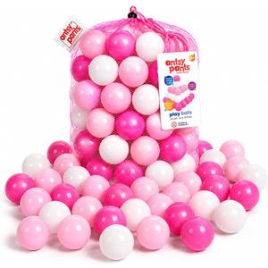 Antsy Pants 100 Ball Pit Balls for Toddlers 1-3, Sensory Toys for Kids, 100 Ball Pack