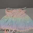 Lilosy Sexy Garter Belt Mesh Lace Babydoll Lingerie Dress Set with Thong Large