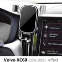 Car Phone Holder for Volvo XC60 2018 2019 2020 2021 2022 20223 2024 2025 and XC-60 Hybrid 2018-2025 Auto Interior Accessories Best Cell Phones Mount Cellphone Mobile Cradle Charging GPS Stand