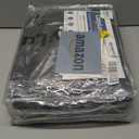 CozyLux Queen Comforter Set Dark Grey - Bed in a Bag Queen Size 7 Pieces, Luxury Soft Bed Set for All Seasons, Bedding Set with Comforter, Sheets, Pillowcases & Shams, Dark Gray, Queen