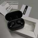 JVC Active Noise Cancelling True Wireless Earbuds - Bluetooth 5.3 with ANC - Comfortable Fit with S/M/L Silicon & Memory Foam Earpieces - IPX4 Water Resistant - 28 Hrs Playback - Compact Charging Case