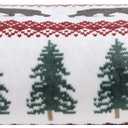 Eddie Bauer - Throw Blanket, Brushed Fleece & Plush Sherpa Bedding, Blanket for Couch & Bed (Grizzly Peak Red, 50" x 60")