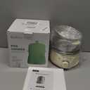 Hard Boiled Egg Cooker  CACHOO 14Egg Rapid Stainless Steel Egg Boiler with 30Min Timer & Auto Shut Off, Compact Electric Vegetable Steamer for Cooking, Dishwasher Safe, Beige