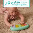 Infantino Magic Motion Activity Jumper, Under the Sea Baby Jumper with 360 Seat, Removable Piano, Lights & Music, Adjustable Height Activity Center, Motor Skills and Sensory Play, Ages 4+ Months