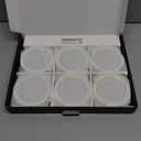 Rechargeable Puck Lights with Remote Control, 2400mAh Battery Powered Push Lights Stick On for Closet Magnetic Tap Light USB LED LED Display Shelf Lighting Kitchen Under Cabinet Press Button Light (6 Pack, 3000K/4000K/5000K)