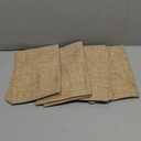 homing Cotton Linen Placemats Set of 4, Cloth Washable Farmhouse Dining Table Mats for Indoors & Outdoors, Easy to Clean, Linen, 13 x 19 Inch