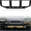 Front Bumper Grille for 2021+ Ford F150, Front Lower Center Bumper Cover Bumper Grille Trim Panel Insert for Ford F-150 2021 2022 2023 Accessories, Replacement ML3Z17B968BB, ML3Z17B968BA