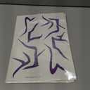 2 x 3 Sheets Purple Temporary Tattoos, Waterproof Cosplay Tattoos Stickers Cosplay Costume Accessories for Halloween Cosplay Party