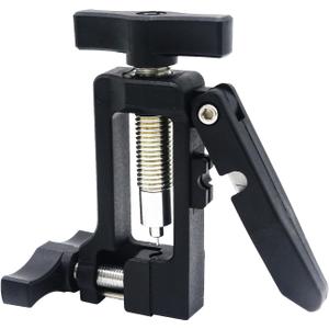 2-in-1 Hose Cutter & Needle Driver Tool for Bicycle Hydraulic Brake Repair, Lightweight Aluminum Alloy with Plastic Handle, MTB Road Bike Oil Line Cutting and Fitting Installation Tool