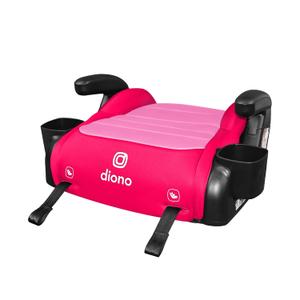 Diono Connect3 RXT Backless Booster, Slim Fit 3-Across in Many Mid-Sized Sedans and SUVs, for Children from 40-120 lbs., Lightweight with Latch connectors, Manufacturing Date: 03/2026