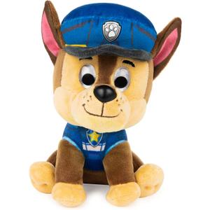 GUND PAW Patrol: The Movie Chase Plush Toy, Premium Stuffed Animal for Ages 1 and Up, 6