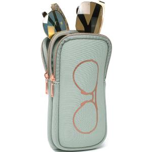 KKP Double Eyeglass Case | Sunglasses Cases with 2 Compartments