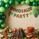 Motiskyy Resin Fake Volcano for Jungle Safari Dinosaur Theme Birthday Party Decorations Table Centerpieces Artificial Lava Statue Resin Models for Lava Jungle Dino Themed Birthday Party Supplies