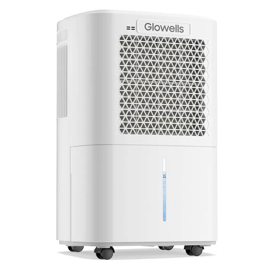 2500 Sq.Ft Dehumidifiers for Home Basement with Drain Hose, 34 Pints Large Room Dehumidifier Portable with Smart Humidity Control, 3 Opeartion Modes for RV, Bathroom, Bedroom