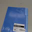 SUNEE File Folders, 30 Pack Manilla Folders 8.5 x 11, Colored File Folders Home Office School Supplies for Documents Files Paper, 6 Assorted Colors