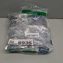 Repa Market ABS Plastic Black 6 Inch Dryer Vent Cover Outside, 6 Inch Exhaust Vent Cover with Flaps and Insect Screen for Walls or Ducting, Outside Vent Covers for House, Kitchen, Exterior Wall Vent