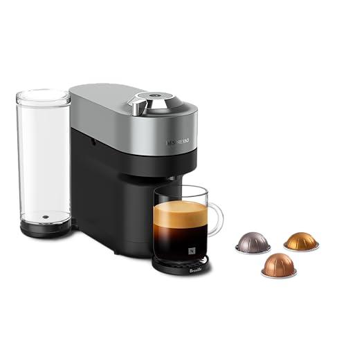 Nespresso Vertuo Pop+ Deluxe Coffee and Espresso Maker by Breville, Titan