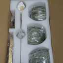 VbiTmn Gold Bathroom Light Fixtures, 3 Light Vintage Vanity Lights, Antique Brass Brushed Gold Finish, Crystal Green Glass Shade, Mid Century Wall Sconces for Bedroom, Living Room, Hallway