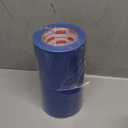 XFasten Blue Painters Tape 3 Inch Wide x 180 Feet Bulk (3-Pack, 540ft Total) Wall Safe UV-Resistant Blue Masking Tape 3 Inch Wide for Indoor and Outdoor Walls, Painting, Wood, Automotive