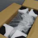 Smart Aquarium Fish Tank with Silent Water Pump, 2.4 Gallon Small Aquarium with Quick Start Kit, Temperature Display, Humidifier and RGB Lights, Perfect for Home, Office, and Decor, Black