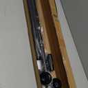 Tension Curtain Rod 39-86In-150Lb, Curtain Rod No Drilling for Window or Bathroom Patio, Adjustable Heavy Duty Shower Curtain Rod, Easy to Install, Never Rust, Rod Diameter 1.26 Inches-Black