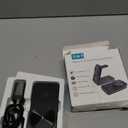 Magnetic Wireless Charger for Google Pixel Watch 3/2, 3 in 1 Foldable Wireless Charging Station for Google 10/10 Pro XL/10 Pro/9/8/7/6, Pixel Buds Pro 2(Not Pixel Watch 4/1) with Adapter