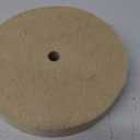 Luo ke 6'' Wool Felt Buffing Wheel - 1/2'' Arbor Hard Felt Buffing Polishing Wheels for Bench Grinder/Table Grinder