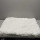 White Bathroom Runner Rug 24x59 Non Slip Fluffy Long Bath Mat for Bathroom Floor Washable Plush Luxury Bath Rug for Tub Absorbent Shower Sink Mat Bedside Rug