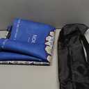 Mahjong Mat (33.4 x 33.4) with Black Carrying Bag, Anti-Slip, Noise-Reducing Mahjong Mat for Table, Board Games, Tile Games and Cards