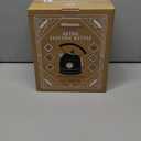 Rasonic Retro Electric Kettle Stainless Steel, 1.8L Tea Water Boiler, 1500W Fast Quiet Boil, Temperature Gauge, Auto Shut-Off, Boil-Dry Protection, Matt Black and Rose Gold