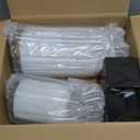 5"&4" Metal Candle Holder with Handmade Glass Dome in Brass & 2 Timer Candles, Set of 2 Versatile Hurricane Glass Candle Holders for Pillar Candles & Plants