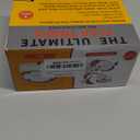 Flea Traps for Inside Your Home 2 Packs, Flea Light Trap for Indoor, Bed Bug Killer with Sticky Pads & Light Bulb Replacement, Natural Fleas Insect Infestation Treatment Trap (White+Grey)