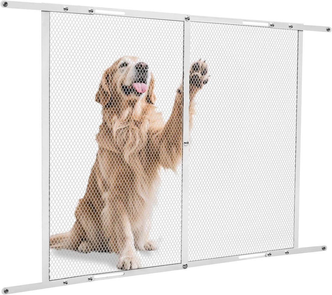 Screen Door Protector, Adjustable RV Screen Door Guard 24Inch High - Fits Door Widths 30" - 36", Easy-to-Install, Entry Protector for Pet Protection