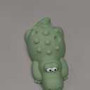 Crocodile Nightlight - Silicone Bedside Lamp, USB Rechargeable | Tap Control Table Light for Bedroom, Nursery, or Living Room Decor, Cute Animal Desk Lamp for Kids and Home Ambiance (Green)