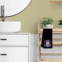 2 x Funny Beer 4th of July Kitchen Towels, American Flag Patriotic Beer Dish Tea Towels for Bar Kitchen Decor, Red White and Blue Independence Day Decorative Hand Towels for Bathroom, 16x24 Inch