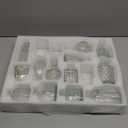 Arme Glass Bud Vase Set of 32 PcsSmall Glass Vases for FlowersClear Bud Vases in BulkVintage Vases for CenterpiecesSmall Glass Bud Vase for Rustic Wedding DecorationsHome Table Flower Dcor