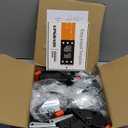 SPACEKEEPER Workbench Casters kit 920 Lbs Retractable Casters Heavy Duty Bench Caster Wheels Side Mounted Retractable Workbench Wheels Designed for Workbenches Machinery & Tables, 4 Pack