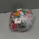 Christmas Garland with Lights, 9ft Battery Operated LED Garland with Timer, 30 Warm White LEDs, Waterproof Christmas Decorations for Indoor Outdoor Mantel, Stairs, Doorway, Window, Porch, Home