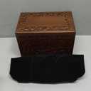 Cremation Urns for Human Ashes Adult Male or Female, Funeral Memorial Urns for Ashes, Wooden Tree of Life Decorative Urns Box and Casket for Men Women Child, Burial Urn for Adults Up to 250 IBS