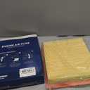 CA10755 Replacement Engine Air Filter, Efficient Filtration Offers 99% Air Purification, Fit for Toyota Avalon/Camry/Highlander/Sienna (2011-2020),Lexus, Grand Cherokee, Dodge Durango.