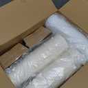 Ginkgo 100 Pack 8 oz Thickened Paper Coffee Cups with White Lids and Sleeves, Disposable To Go Coffee Cups for Espresso Coffee, Hot Chocolate and Cocoa