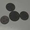 Surface Burner Cap Set Compatible with GE Gas Range/Stove/Oven (4-Pack)  Includes WB29K10009-1 (2.6"), WB29K10001-2 (3.2"), WB29K10006-1 (3.5")  Even Heat for Consistent Cooking