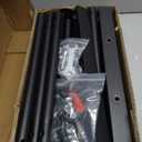 VICERII Clothing Rack, 55.51 Inch Heavy Duty Clothes Rack Rolling Garment Rack with Wheels and Bottom Shelf, 130LB Capacity Clothes Racks for Hanging Clothes, Coats, Shirts, Sweaters, Skirts, Black