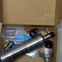 Patelai Cake Decorating Syringe Set, Stainless Steels Dessert Frosting Piping Kit with 6 Icing Piping Tips 3 Cream Scraper for Cupcake Decorating Tools(Black, Blue)