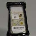 LSEEKA for iPhone 17 Pro Max Clear Case with Pressed Real Flowers Design, Glitter Cute White Floral Pattern Slim Soft TPU Protective Women Girl's Phone Cover for iPhone 17 Pro Max